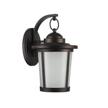 Load image into Gallery viewer, RADIANCE goods Embedded LED Rubbed Bronze Outdoor Wall Sconce 13" Tall