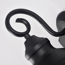 Load image into Gallery viewer, RADIANCE goods 1 Light Black Outdoor Wall Sconce 11" Tall