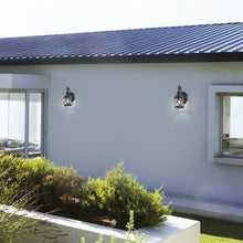 Load image into Gallery viewer, RADIANCE goods 1 Light Black Outdoor Wall Sconce 11" Tall