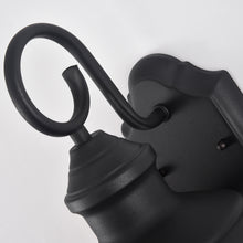 Load image into Gallery viewer, RADIANCE goods 1 Light Black Outdoor Wall Sconce 16" Tall
