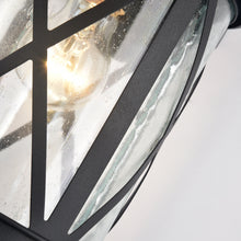 Load image into Gallery viewer, RADIANCE goods 1 Light Black Outdoor Wall Sconce 16" Tall