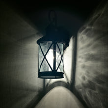 Load image into Gallery viewer, RADIANCE goods 1 Light Black Outdoor Wall Sconce 16" Tall