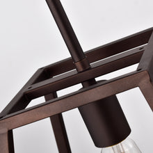 Load image into Gallery viewer, RADIANCE goods Industrial 1 Light Rubbed Bronze Ceiling Pendant 10" Wide