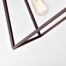 Load image into Gallery viewer, RADIANCE goods Industrial 5 Light Oil Rubbed Bronze Island Pendant 38" Wide