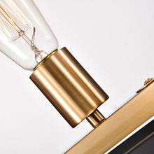 Load image into Gallery viewer, RADIANCE goods Industrial 5 Light Textured Black Island Pendant 36" Wide