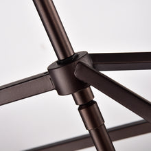 Load image into Gallery viewer, RADIANCE goods Industrial 5 Light Oil Rubbed Bronze Island Pendant 36" Wide