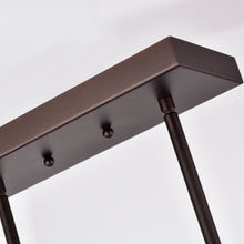 Load image into Gallery viewer, RADIANCE goods Industrial 5 Light Oil Rubbed Bronze Island Pendant 35" Wide