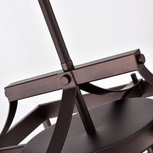 Load image into Gallery viewer, RADIANCE goods Industrial 4 Light Rubbed Bronze Ceiling Pendant 15" Wide