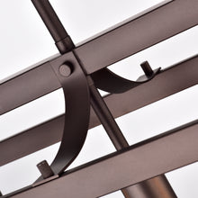 Load image into Gallery viewer, RADIANCE goods Industrial 5 Light Oil Rubbed Bronze Island Pendant 36" Wide