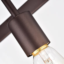 Load image into Gallery viewer, RADIANCE goods Industrial 5 Light Oil Rubbed Bronze Island Pendant 36" Wide