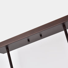 Load image into Gallery viewer, RADIANCE goods Industrial 5 Light Oil Rubbed Bronze Island Pendant 36" Wide