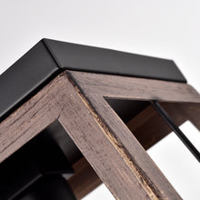 Load image into Gallery viewer, RADIANCE goods Industrial 5 Light Ancient Wood Island Pendant 35" Wide