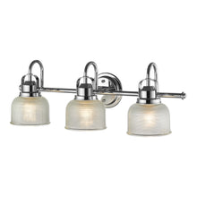 Load image into Gallery viewer, RADIANCE goods 3 Light Chrome Finish Bath Vanity Fixture 25" Wide