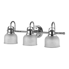 Load image into Gallery viewer, RADIANCE goods 3 Light Chrome Finish Bath Vanity Fixture 25" Wide