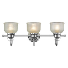 Load image into Gallery viewer, RADIANCE goods 3 Light Chrome Finish Bath Vanity Fixture 25" Wide