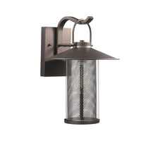 Load image into Gallery viewer, RADIANCE goods 1 Light Rubbed Bronze Outdoor Wall Sconce 14" Tall