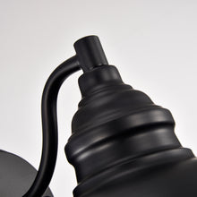 Load image into Gallery viewer, RADIANCE goods 1 Light Textured Black Indoor Wall Sconce 8" Wide