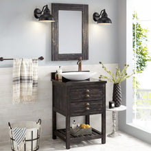 Load image into Gallery viewer, RADIANCE goods 1 Light Textured Black Indoor Wall Sconce 8" Wide