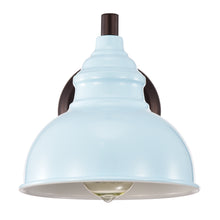 Load image into Gallery viewer, RADIANCE goods 1 Light Oil Rubbed Bronze/White Indoor Wall Sconce 8" Wide