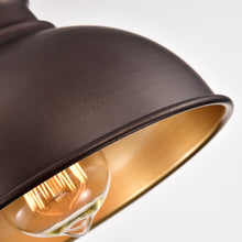 Load image into Gallery viewer, RADIANCE goods 1 Light Oil Rubbed Bronze Indoor Wall Sconce 8" Wide