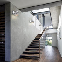 Load image into Gallery viewer, RADIANCE goods 1 Light Chrome Indoor Wall Sconce 8" Wide