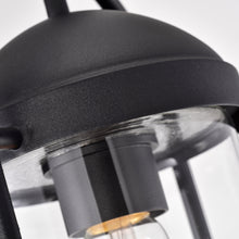 Load image into Gallery viewer, RADIANCE goods 1 Light Textured Black Outdoor Wall Sconce 15" Tall