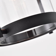 Load image into Gallery viewer, RADIANCE goods 1 Light Textured Black Outdoor Wall Sconce 15" Tall