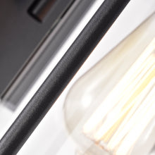 Load image into Gallery viewer, RADIANCE goods 1 Light Textured Black Outdoor Wall Sconce 15" Tall