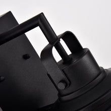 Load image into Gallery viewer, RADIANCE goods 1 Light Textured Black Outdoor Wall Sconce 15" Tall