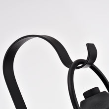 Load image into Gallery viewer, RADIANCE goods 1 Light Textured Black Outdoor Wall Sconce 15" Tall