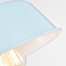 Load image into Gallery viewer, RADIANCE goods 1 Light Oil Rubbed Bronze and White Indoor Wall Sconce 9" Wide