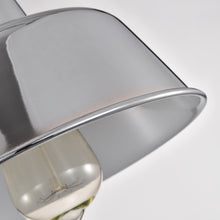 Load image into Gallery viewer, RADIANCE goods 1 Light Chrome Indoor Wall Sconce 9" Wide