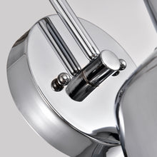 Load image into Gallery viewer, RADIANCE goods 1 Light Chrome Indoor Wall Sconce 9" Wide