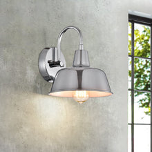 Load image into Gallery viewer, RADIANCE goods 1 Light Chrome Indoor Wall Sconce 9" Wide