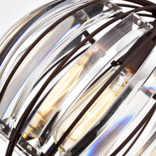 Load image into Gallery viewer, RADIANCE goods Transitional 1 Light Oil Rubbed Bronze Ceiling Pendant 9" Wide