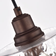 Load image into Gallery viewer, RADIANCE goods Transitional 1 Light Oil Rubbed Bronze Ceiling Pendant 6" Wide