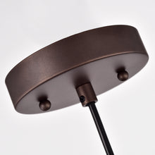 Load image into Gallery viewer, RADIANCE goods Transitional 1 Light Oil Rubbed Bronze Ceiling Pendant 6" Wide