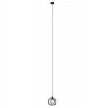 Load image into Gallery viewer, RADIANCE goods Industrial 1 Light Oil Rubbed Bronze Ceiling Pendant 10" Wide