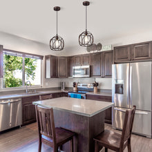 Load image into Gallery viewer, RADIANCE goods Industrial 1 Light Oil Rubbed Bronze Ceiling Pendant 10" Wide