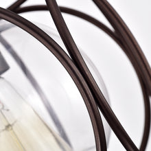 Load image into Gallery viewer, RADIANCE goods Transitional 1 Light Oil Rubbed Bronze Ceiling Pendant 10" Wide