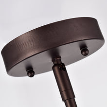 Load image into Gallery viewer, RADIANCE goods Transitional 1 Light Oil Rubbed Bronze Ceiling Pendant 10" Wide