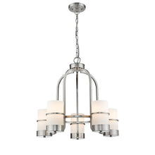 Load image into Gallery viewer, RADIANCE goods Contemporary-style 5 Light Chandelier 22" Wide