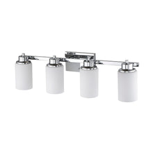 Load image into Gallery viewer, RADIANCE goods 4 Light Chrome Finish Bath Vanity Fixture 29" Wide