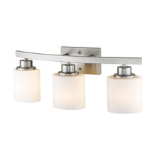 Load image into Gallery viewer, RADIANCE goods 3 Light Brushed Nickel Finish Bath Vanity Fixture 23" Wide