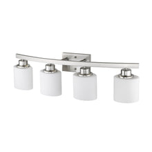 Load image into Gallery viewer, RADIANCE goods 4 Light Brushed Nickel Finish Bath Vanity Fixture 32" Wide