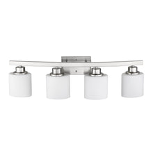 Load image into Gallery viewer, RADIANCE goods 4 Light Brushed Nickel Finish Bath Vanity Fixture 32" Wide