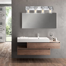 Load image into Gallery viewer, RADIANCE goods 4 Light Chrome Finish Bath Vanity Fixture 30" Wide