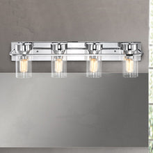 Load image into Gallery viewer, RADIANCE goods 4 Light Chrome Finish Bath Vanity Fixture 30" Wide