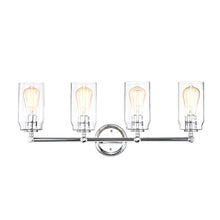 Load image into Gallery viewer, RADIANCE goods 4 Light Chrome Finish Bath Vanity Fixture 28" Wide