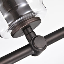 Load image into Gallery viewer, RADIANCE goods 4 Light Rubbed Bronze Finish Bath Vanity Fixture 28" Wide